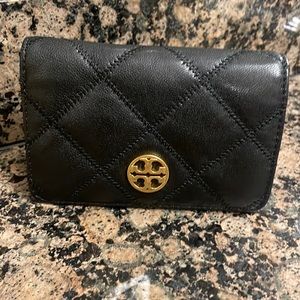 Tori Burch compact wallet